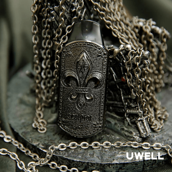 UWELL SCULPTOR雕塑家 11W 電鍍金屬與雕刻的藝術結合空倉煙彈