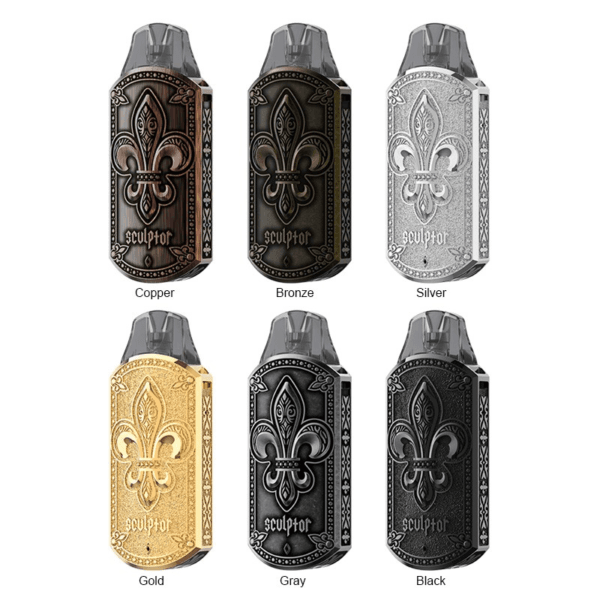 UWELL SCULPTOR雕塑家 11W 電鍍金屬與雕刻的藝術結合空倉煙彈