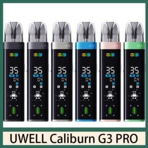 UWELL Caliburn G3 Pro Pod咖哩棒電子煙主機官網評價說明書